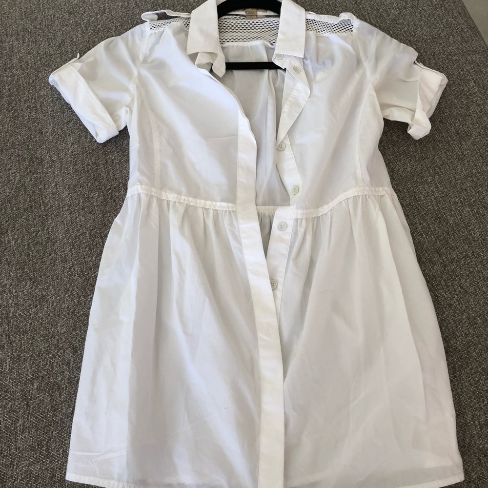 Burberry White Top XS